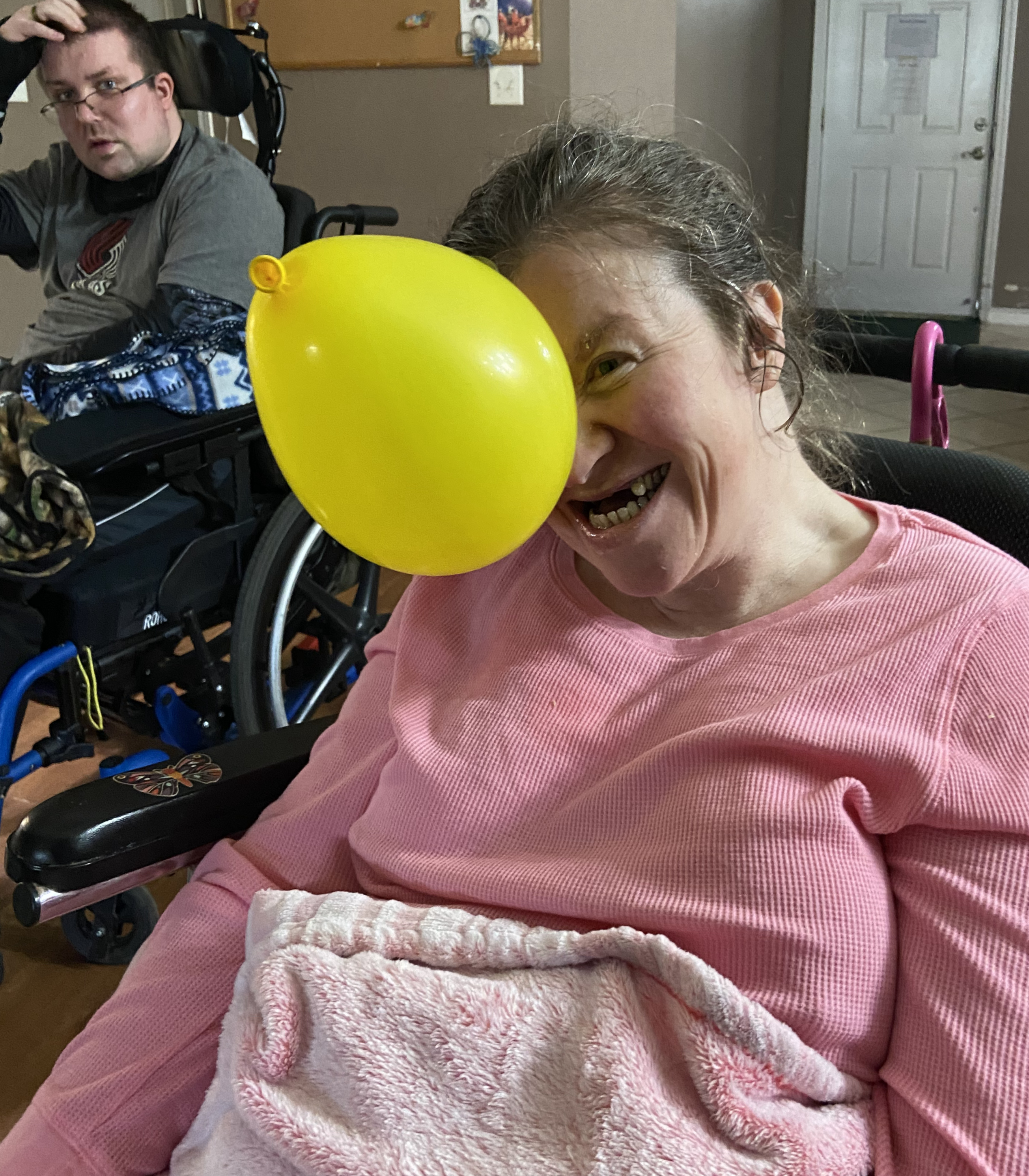 Resident at Hunsaker Home